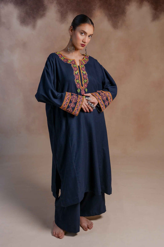 Fairywren - Space Blue Pheran Set