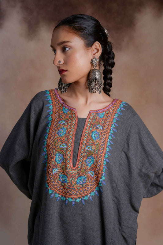 Stellarjay - Dark Grey Pheran Set