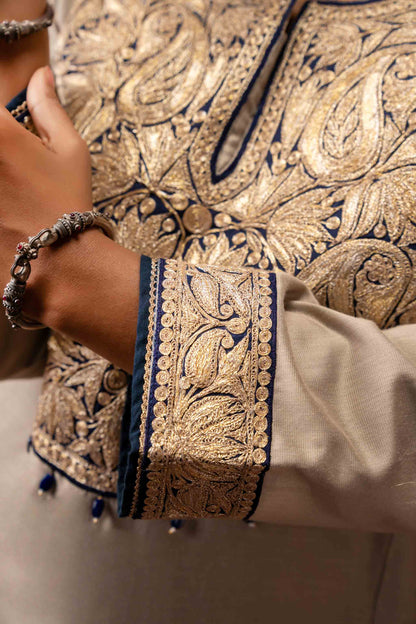 Lunar Heritage - Greige Pheran Set