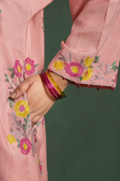 Azalea - Pink Pheran Set