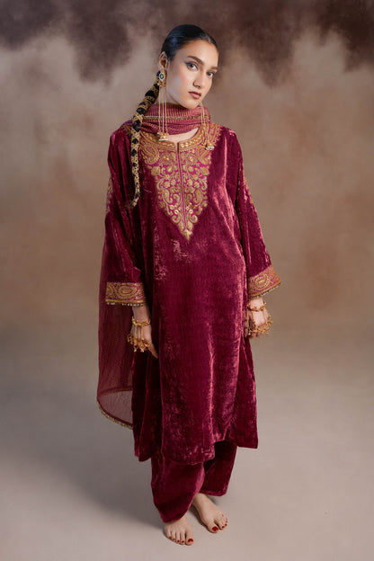 Flamingo - Pink Pheran Set