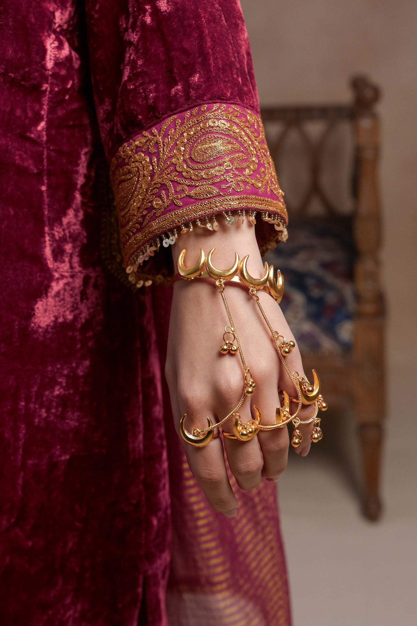 Flamingo - Pink Pheran Set
